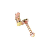 Front Track Bar Bolt and Flag Nut Retainer Compatible with Jeep Wrangler TJ 1997-2006 Cherokee XJ 1984-2001 Grand Cherokee ZJ 1993 1994 1995 1996 1997 1998 Replace #OE 6504449 1pc